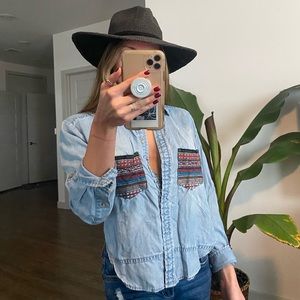 Denim shirt